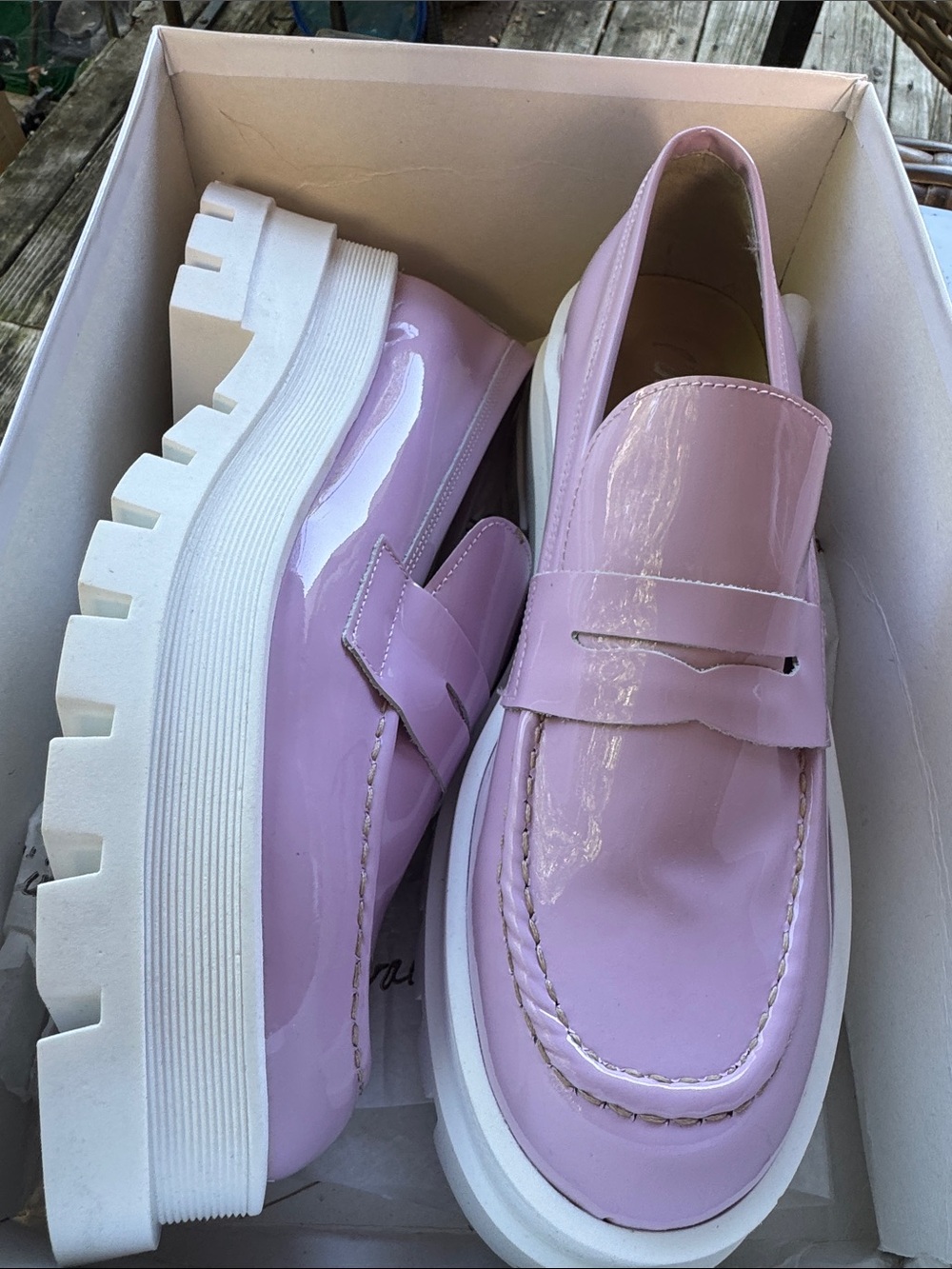 Study Light Pink Patent leather L’intervalle 40?us 9 9.5 Italy